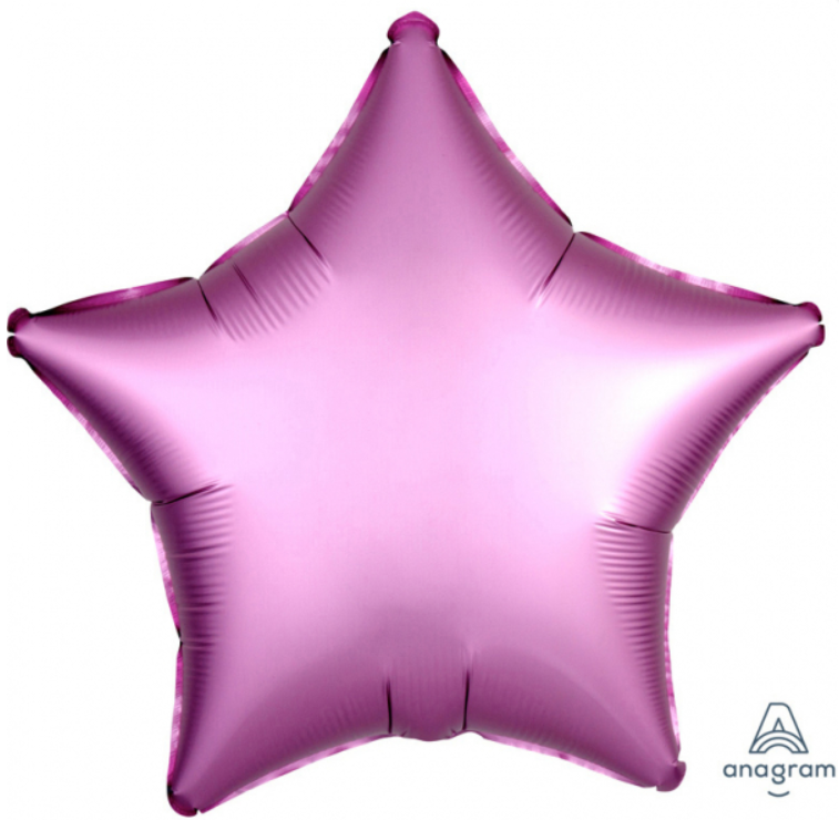 Satin Luxe Flamingo Star