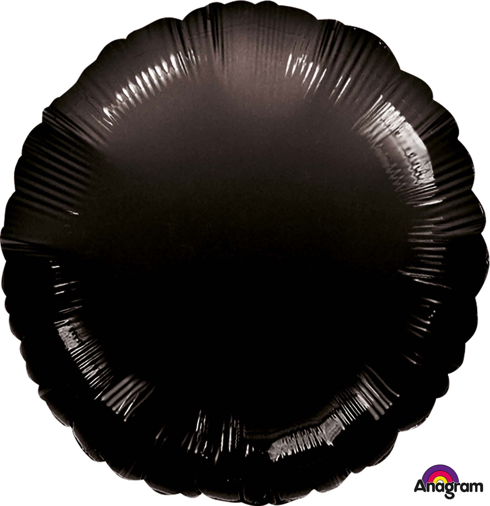 Standard Circle Metallic Black
