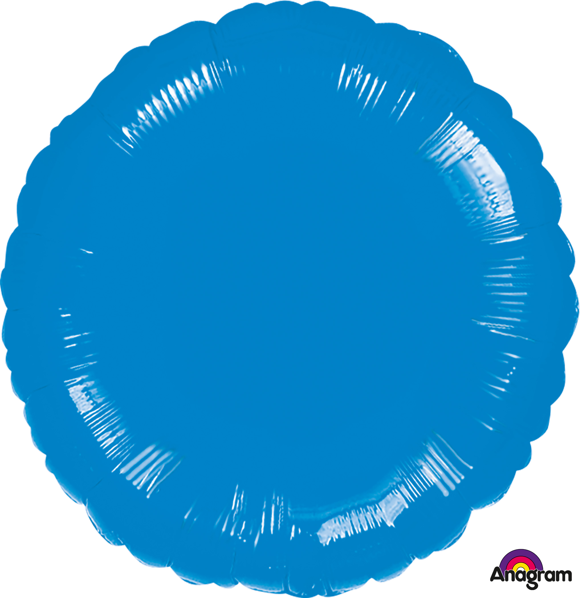 Standard Circle Metallic Blue