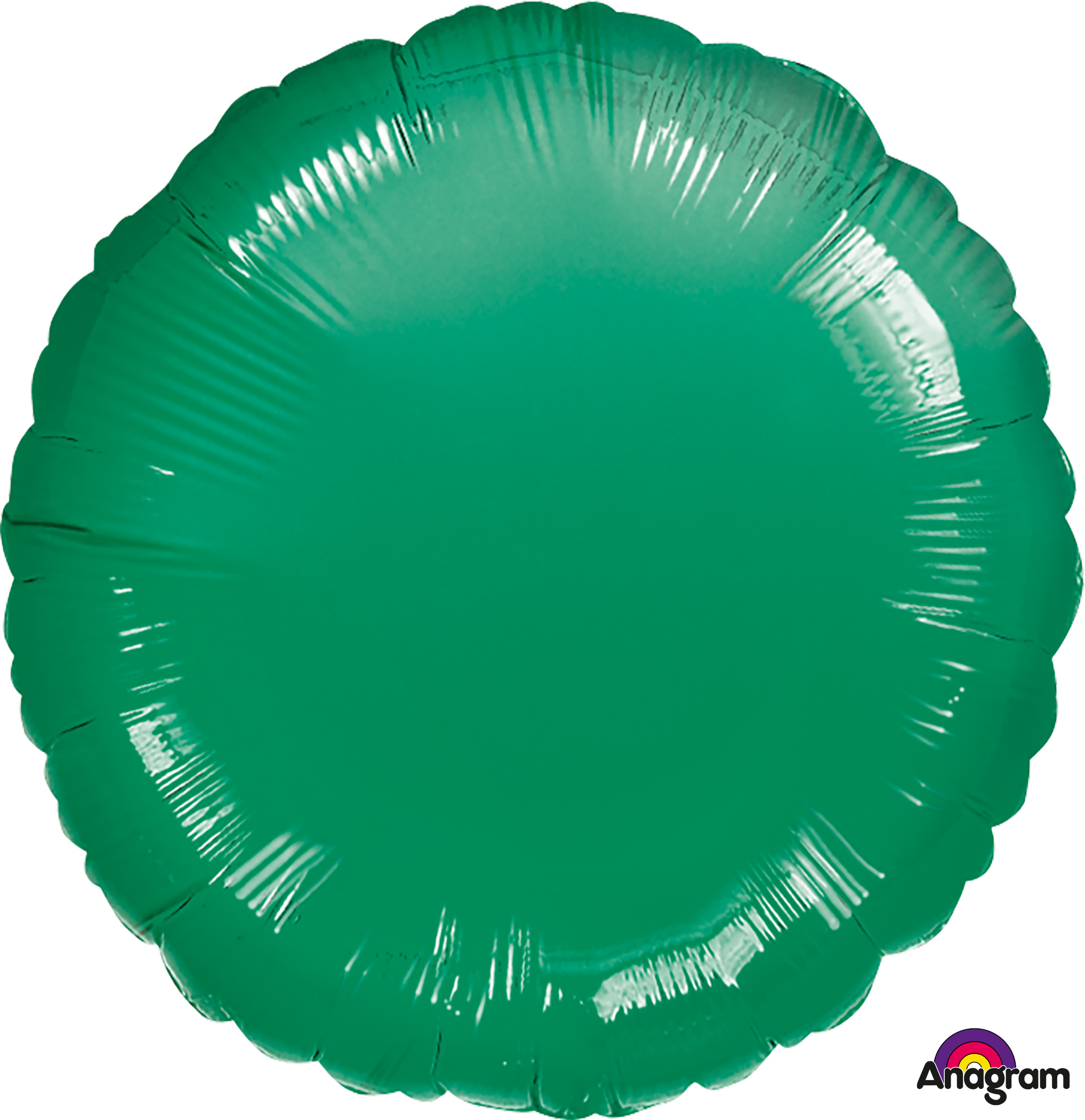 Standard Circle Metallic Green