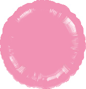 Standard Circle  Metallic Pink