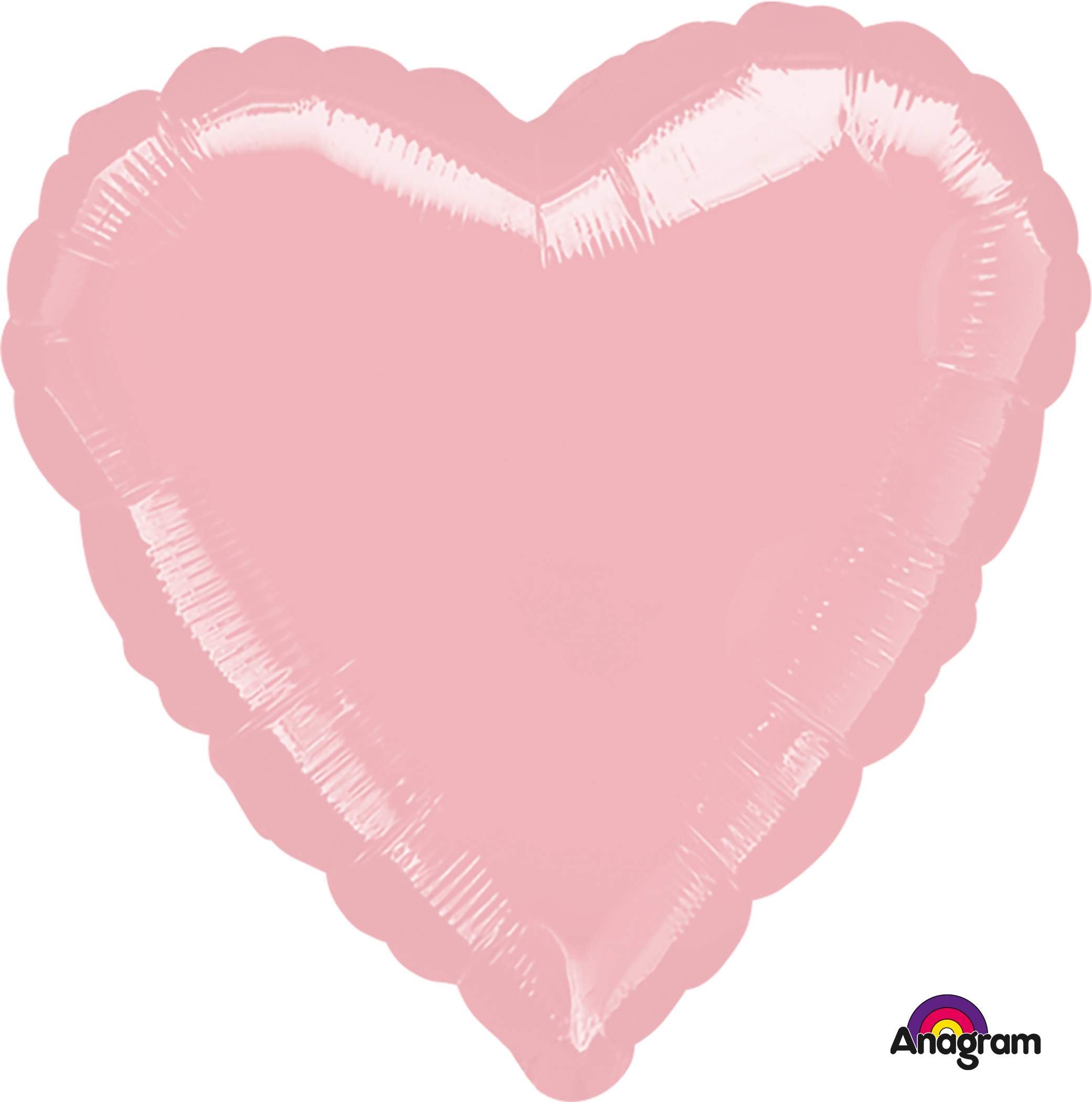 Standard Heart Pastel Pink