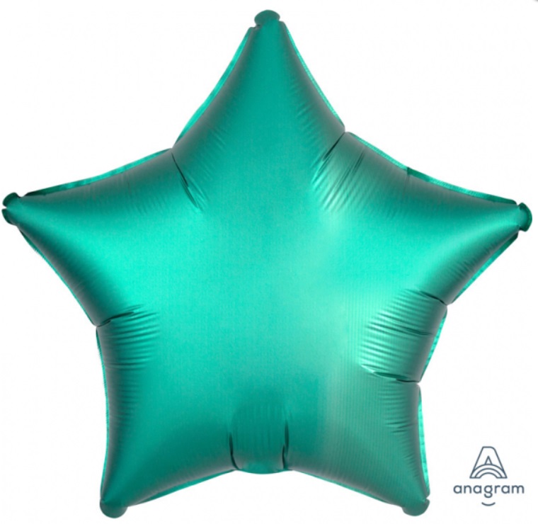 Satin Luxe Jade Star